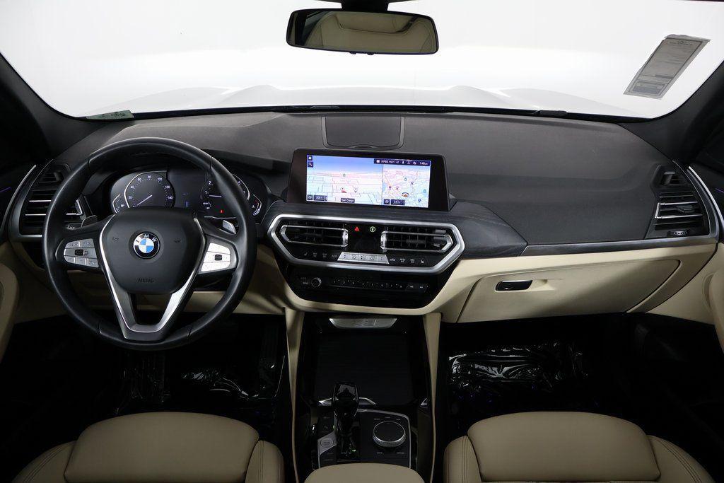 used 2022 BMW X3 car, priced at $27,955