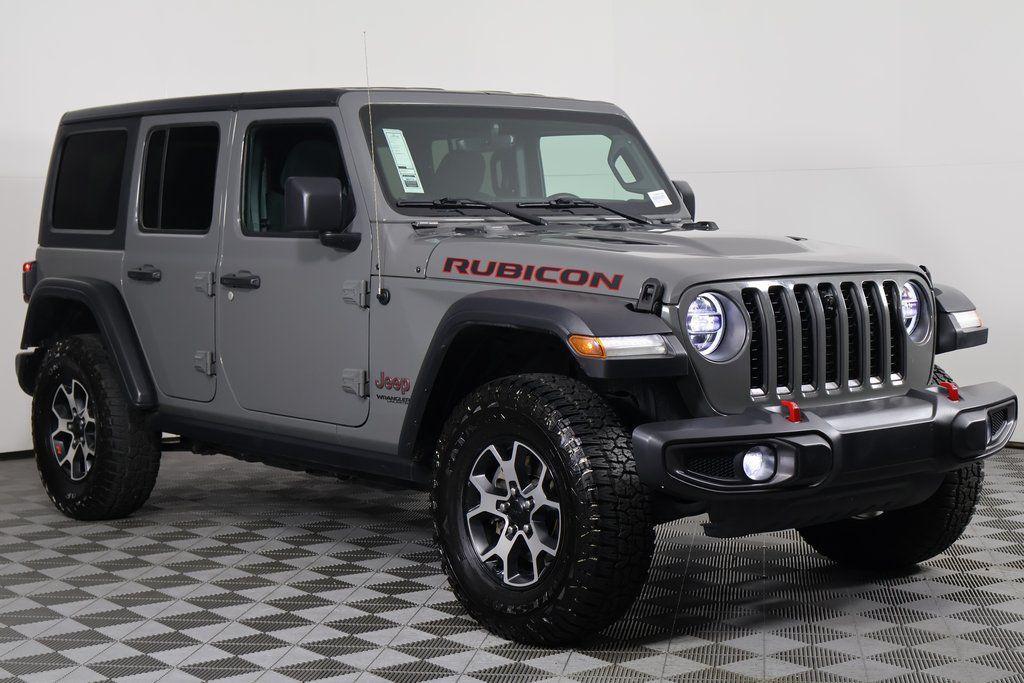 used 2021 Jeep Wrangler Unlimited car, priced at $27,955