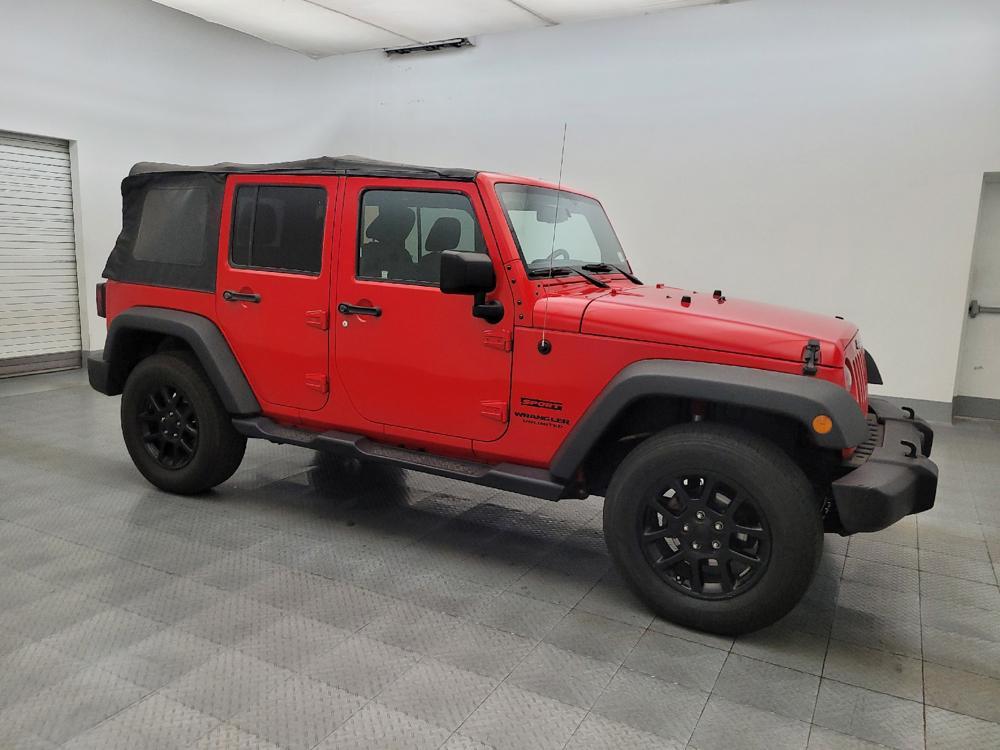 used 2017 Jeep Wrangler Unlimited car, priced at $20,495