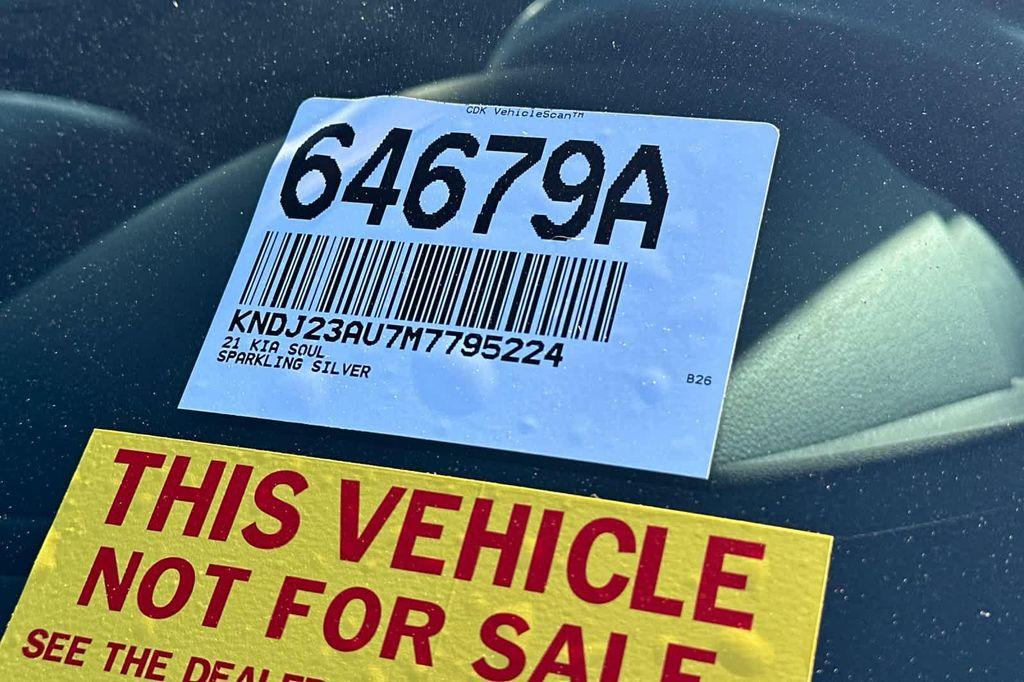 used 2021 Kia Soul car, priced at $9,988