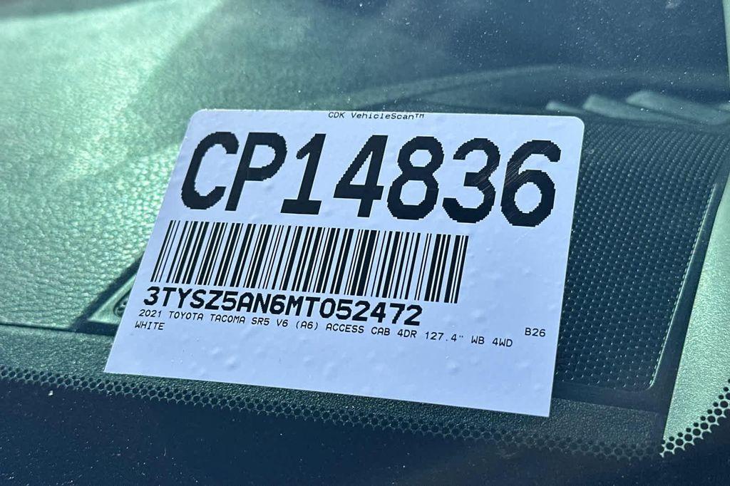 used 2021 Toyota Tacoma car, priced at $35,988