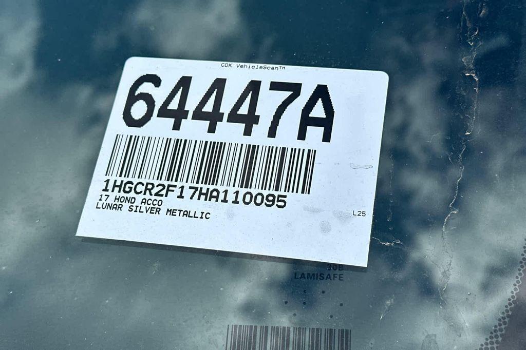 used 2017 Honda Accord car, priced at $16,988