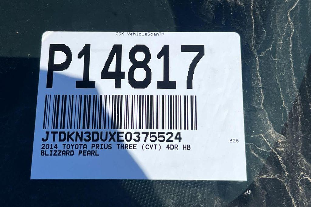 used 2014 Toyota Prius car, priced at $11,988