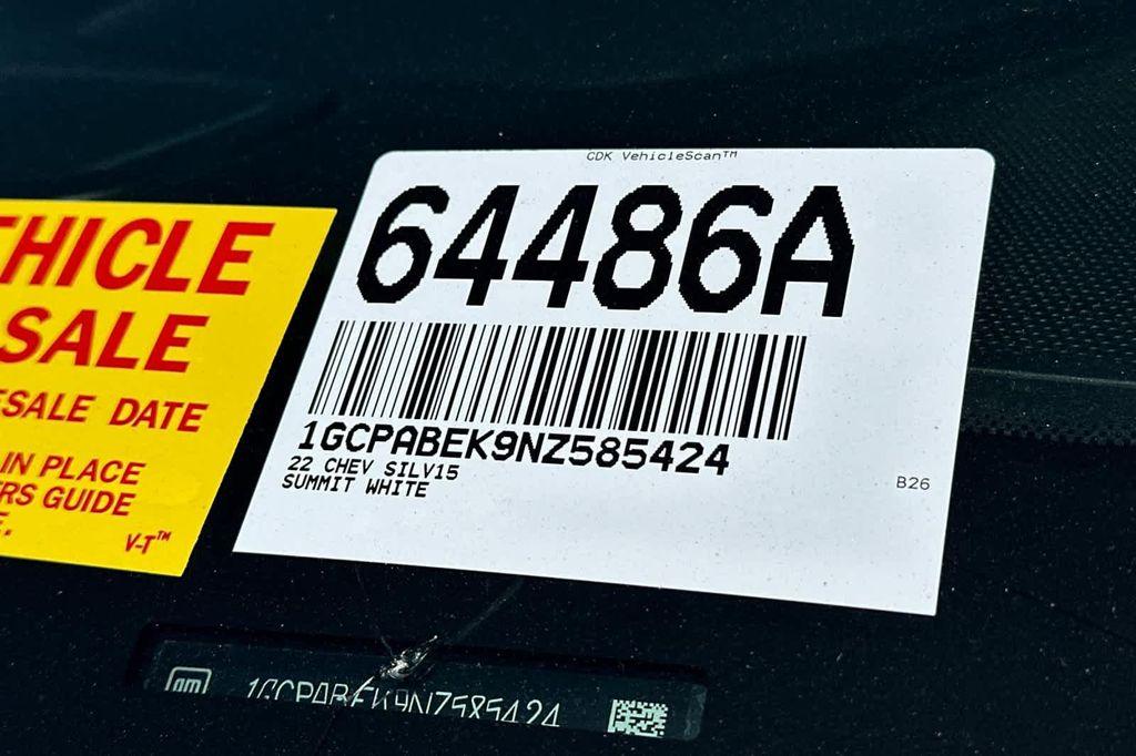 used 2022 Chevrolet Silverado 1500 car, priced at $25,988