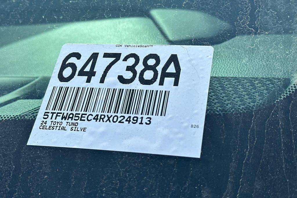 used 2024 Toyota Tundra car, priced at $54,988