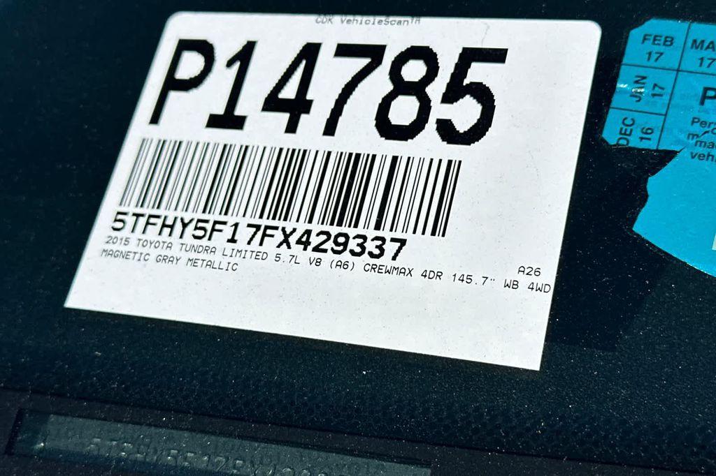 used 2015 Toyota Tundra car, priced at $30,988