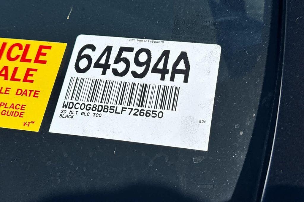 used 2020 Mercedes-Benz GLC 300 car, priced at $19,988