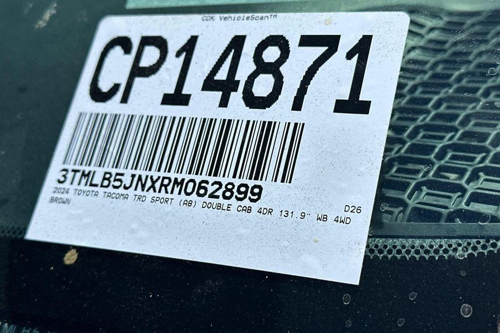 used 2024 Toyota Tacoma car, priced at $45,988