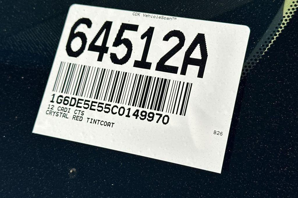 used 2012 Cadillac CTS car, priced at $9,988