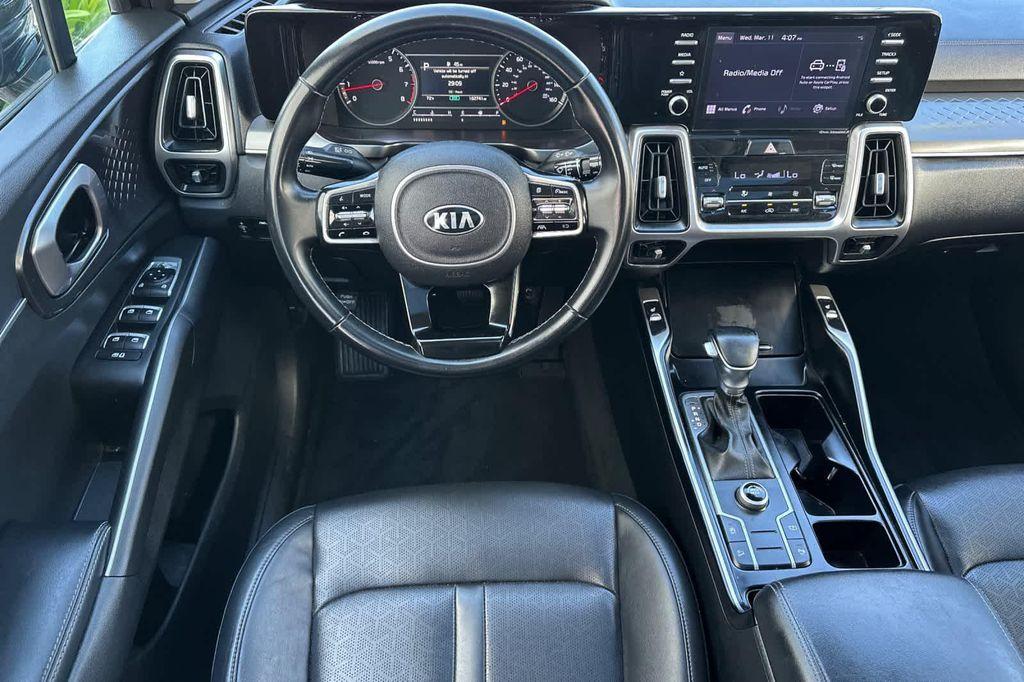 used 2021 Kia Sorento car, priced at $19,674