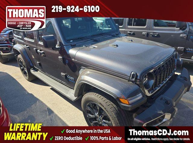 used 2025 Jeep Wrangler 4xe car, priced at $27,378