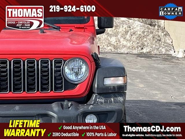 used 2024 Jeep Wrangler car, priced at $38,998