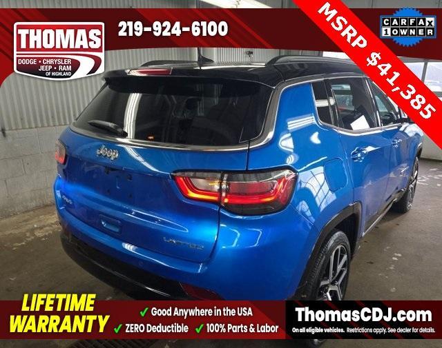 used 2025 Jeep Compass car, priced at $27,175