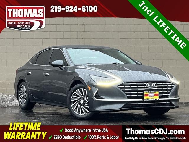 used 2023 Hyundai Sonata Hybrid car, priced at $19,628
