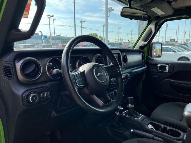 used 2018 Jeep Wrangler Unlimited car, priced at $19,342