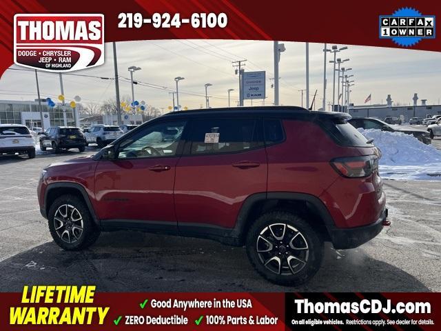 used 2025 Jeep Compass car, priced at $26,127