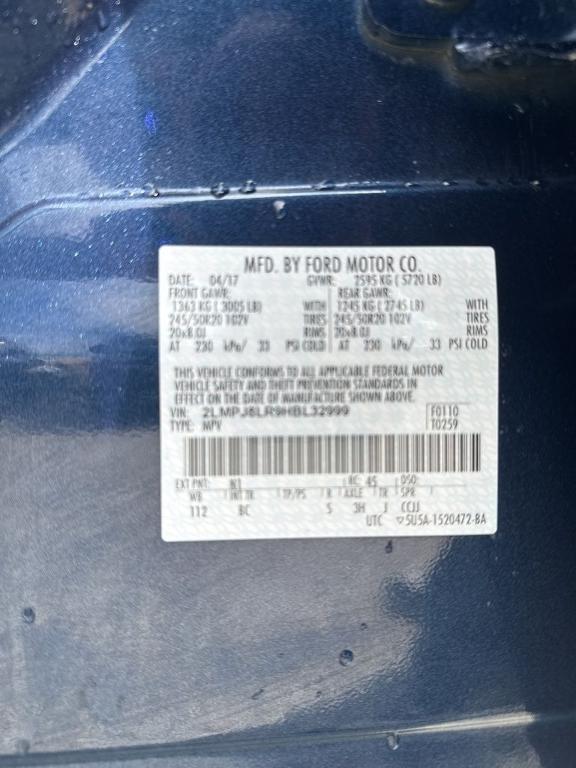 used 2017 Lincoln MKX car, priced at $13,987