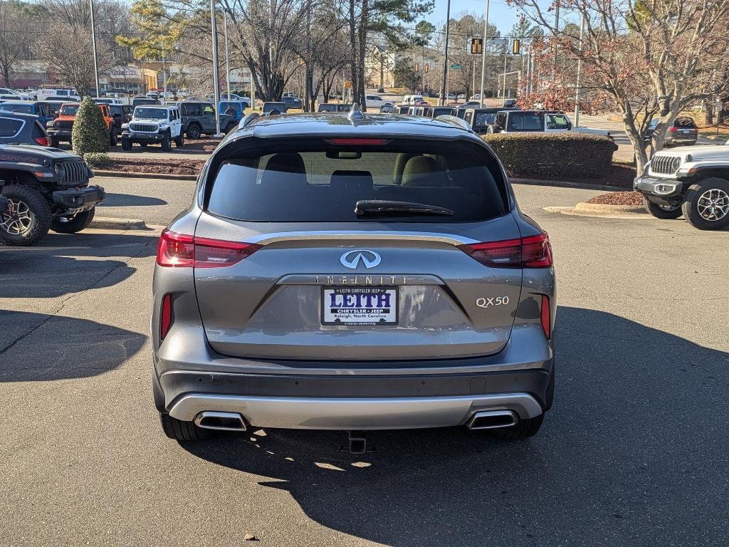 used 2021 INFINITI QX50 car, priced at $20,497