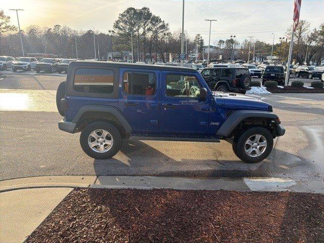 used 2019 Jeep Wrangler Unlimited car, priced at $18,997