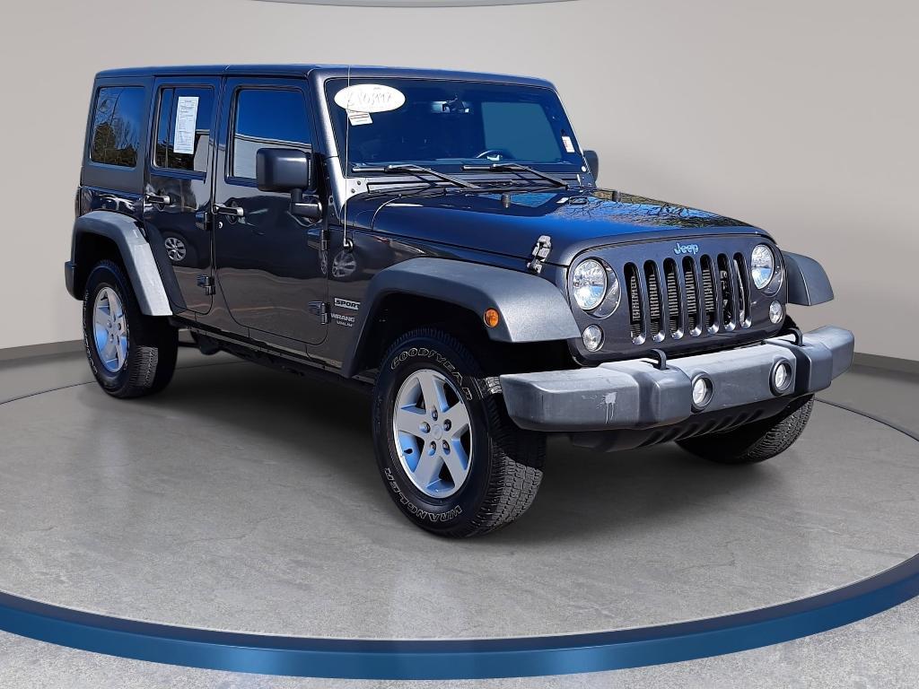 used 2016 Jeep Wrangler Unlimited car, priced at $18,599