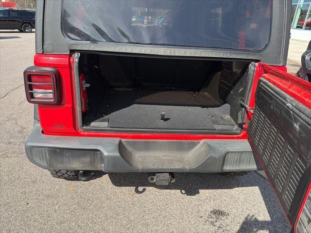 used 2021 Jeep Wrangler Unlimited car, priced at $25,787