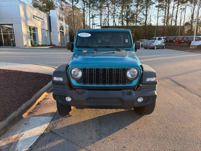 used 2024 Jeep Wrangler car, priced at $29,695