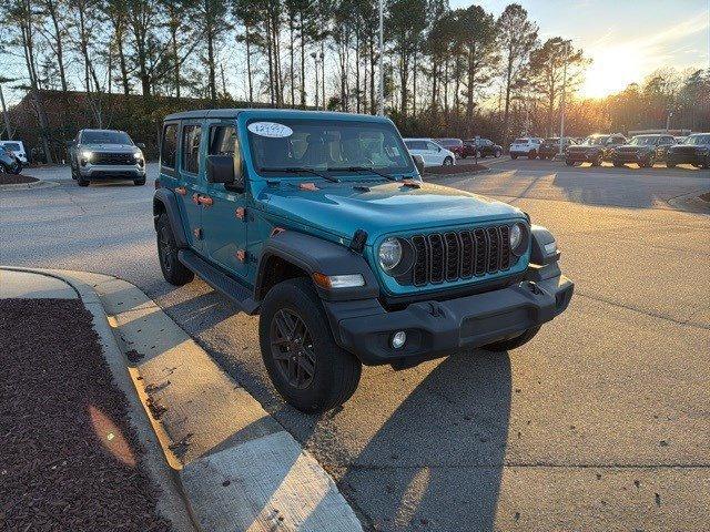 used 2024 Jeep Wrangler car, priced at $29,695