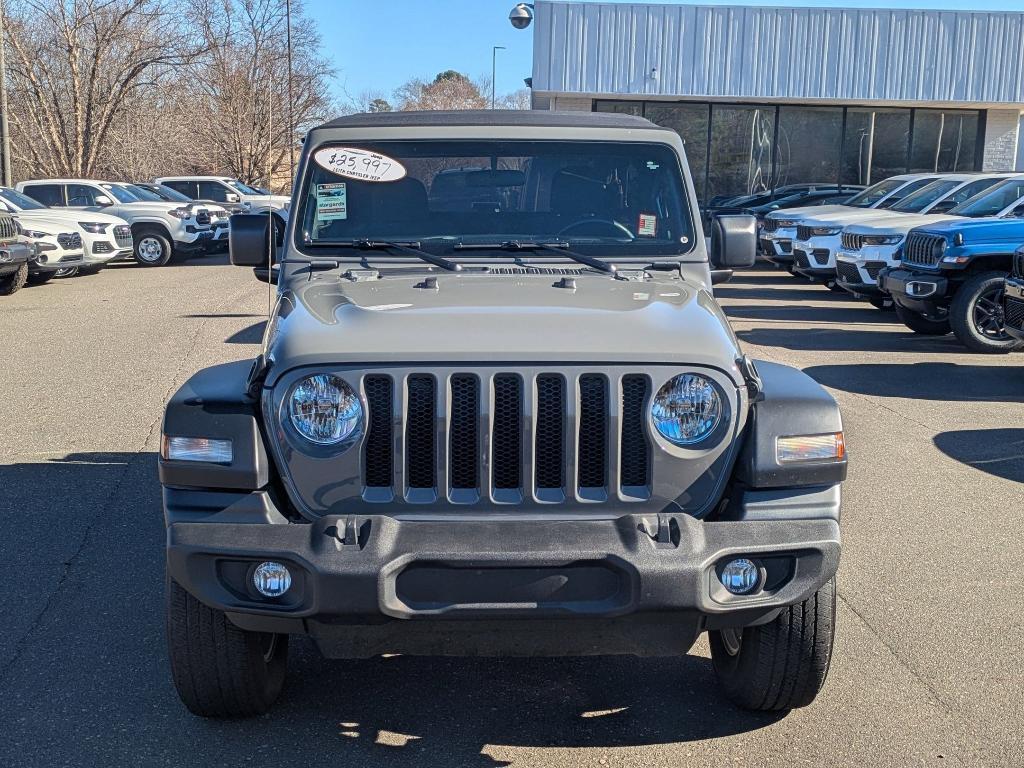 used 2022 Jeep Wrangler car, priced at $25,695