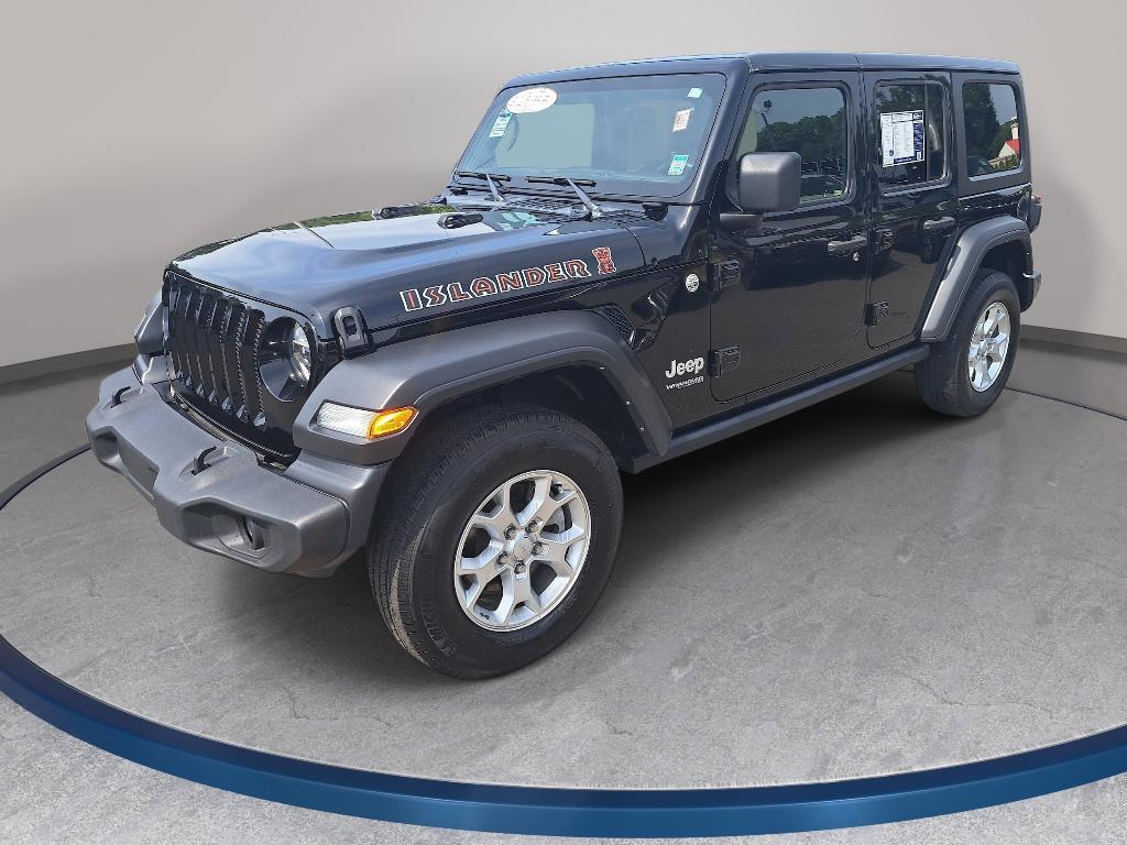 used 2021 Jeep Wrangler Unlimited car, priced at $28,695