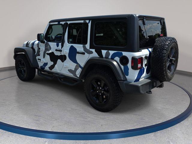 used 2021 Jeep Wrangler Unlimited car, priced at $23,393