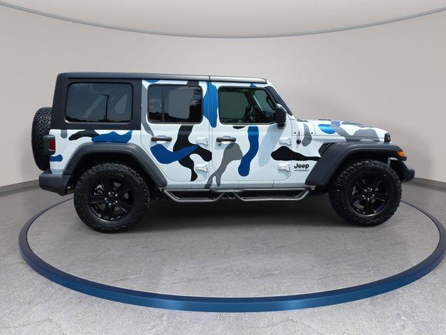 used 2021 Jeep Wrangler Unlimited car, priced at $23,393