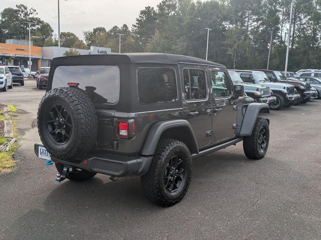 used 2024 Jeep Wrangler 4xe car, priced at $31,597