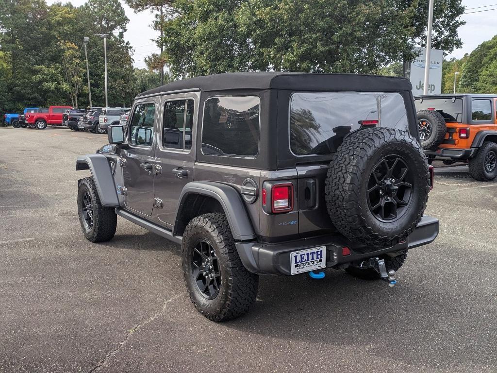 used 2024 Jeep Wrangler 4xe car, priced at $31,597