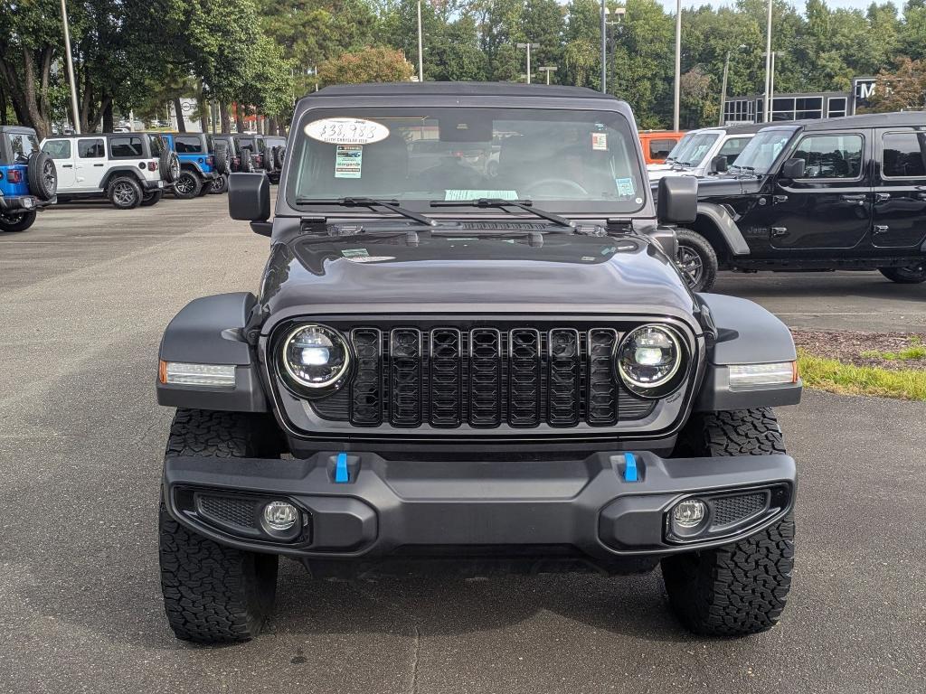 used 2024 Jeep Wrangler 4xe car, priced at $31,597