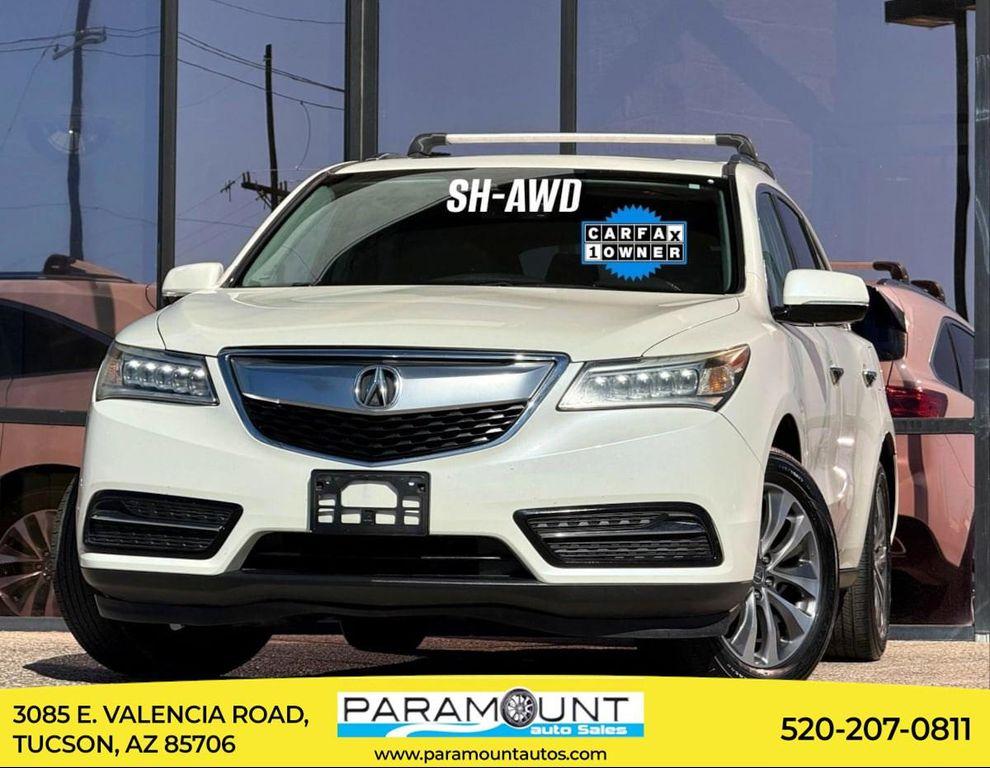 used 2016 Acura MDX car, priced at $12,990