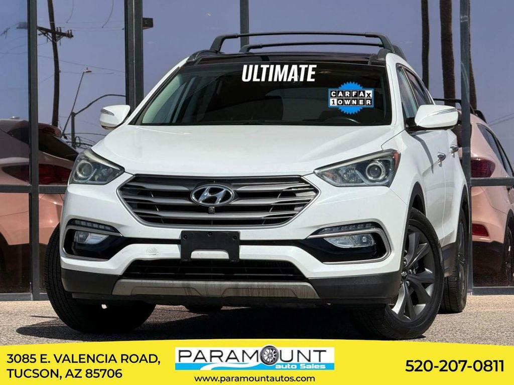 used 2017 Hyundai Santa Fe Sport car, priced at $10,990