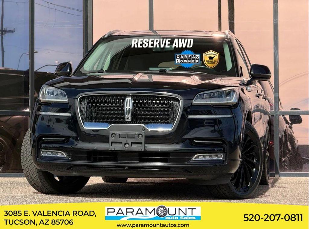 used 2021 Lincoln Aviator car, priced at $34,490