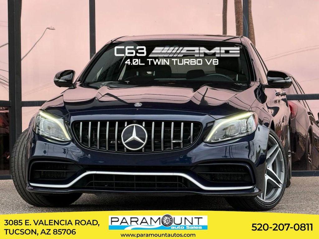 used 2020 Mercedes-Benz AMG C 63 car, priced at $37,990