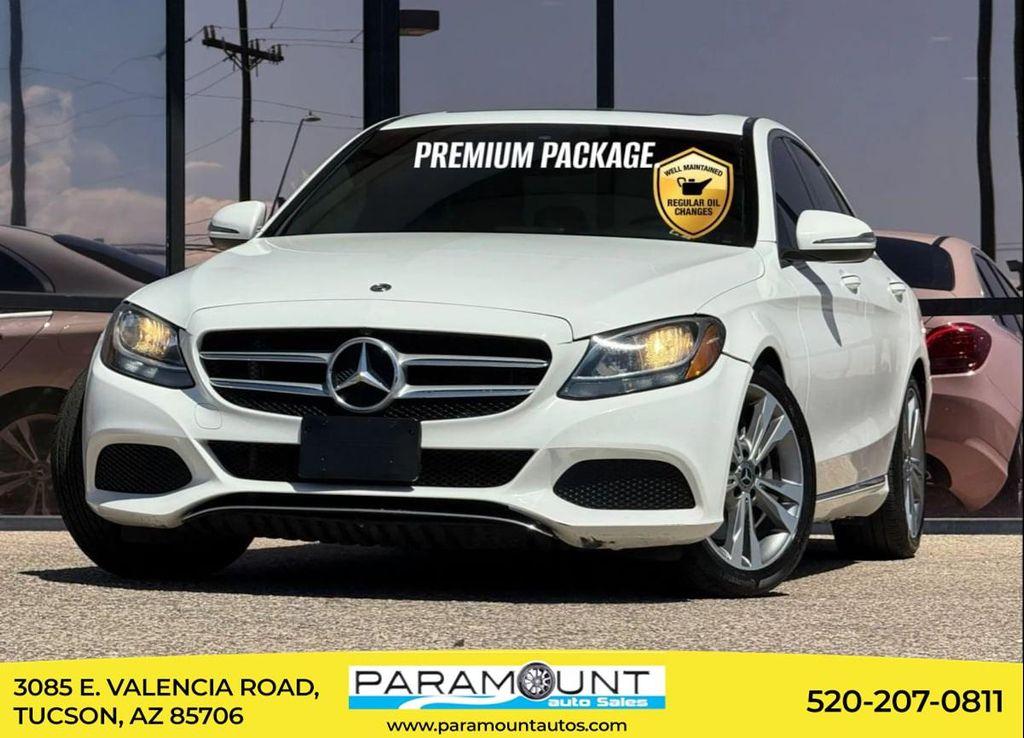 used 2018 Mercedes-Benz C-Class car, priced at $18,990