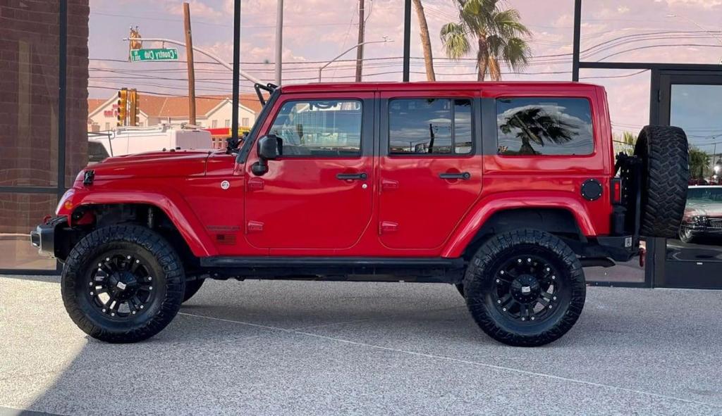 used 2015 Jeep Wrangler Unlimited car, priced at $20,990