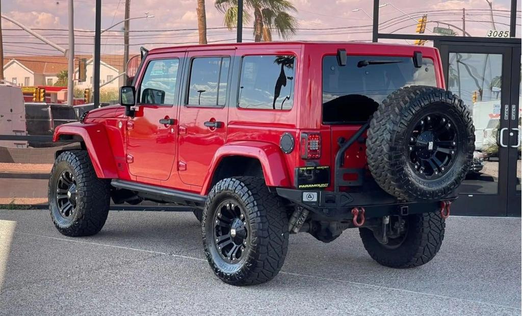 used 2015 Jeep Wrangler Unlimited car, priced at $20,990