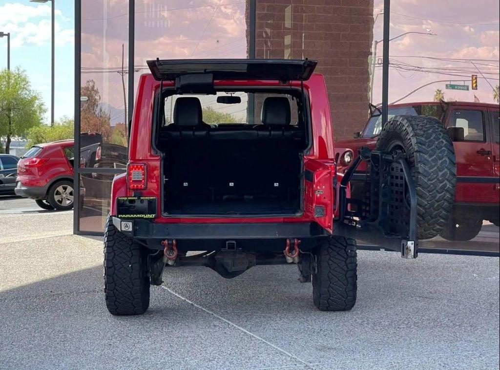 used 2015 Jeep Wrangler Unlimited car, priced at $20,990