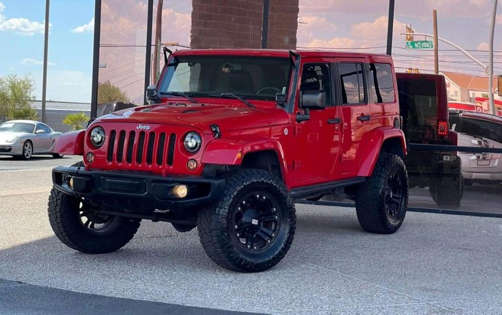 used 2015 Jeep Wrangler Unlimited car, priced at $20,990