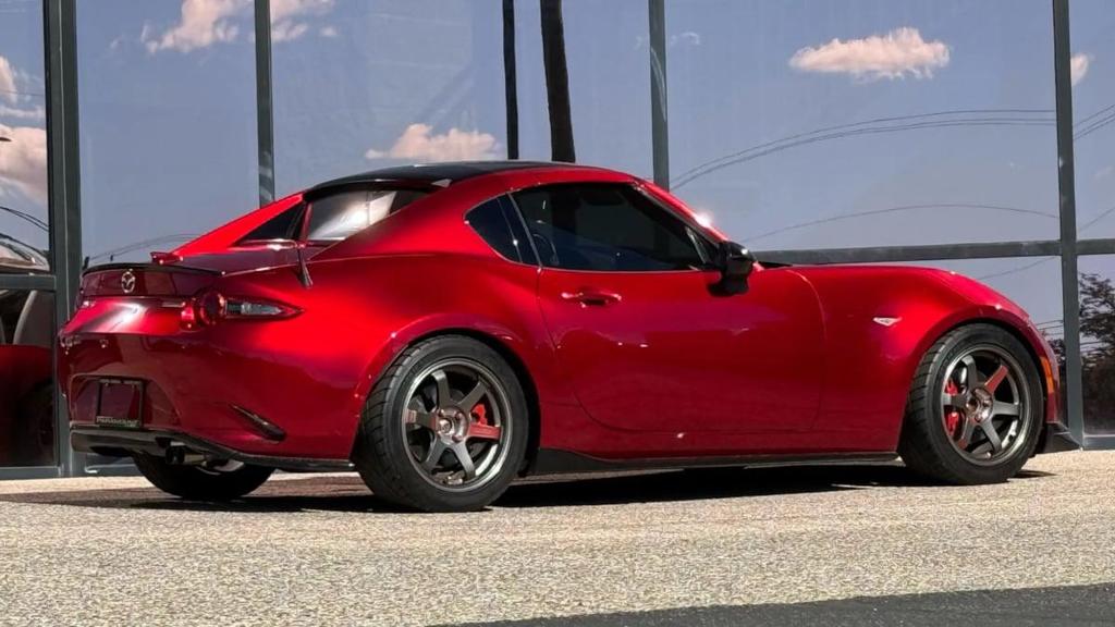 used 2021 Mazda MX-5 Miata RF car, priced at $26,990