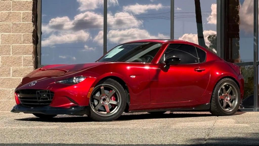 used 2021 Mazda MX-5 Miata RF car, priced at $26,990