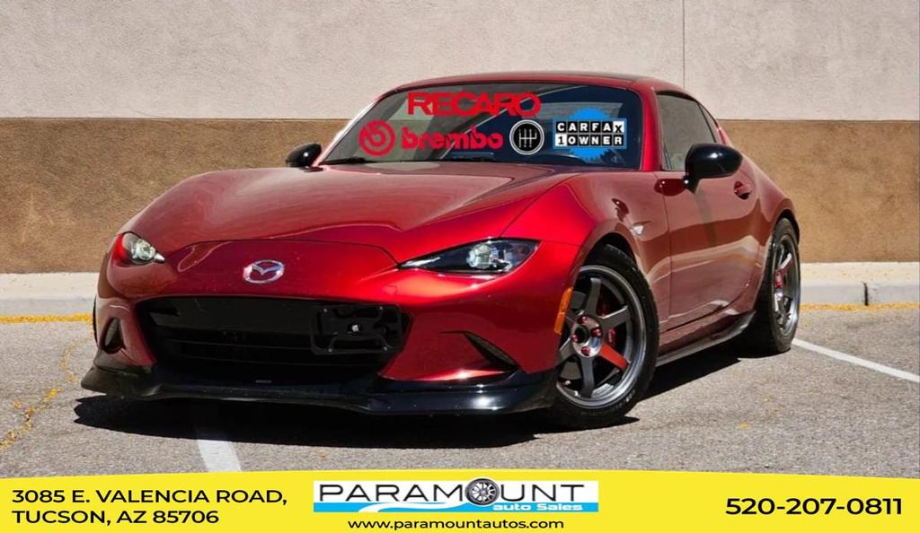 used 2021 Mazda MX-5 Miata RF car, priced at $26,990