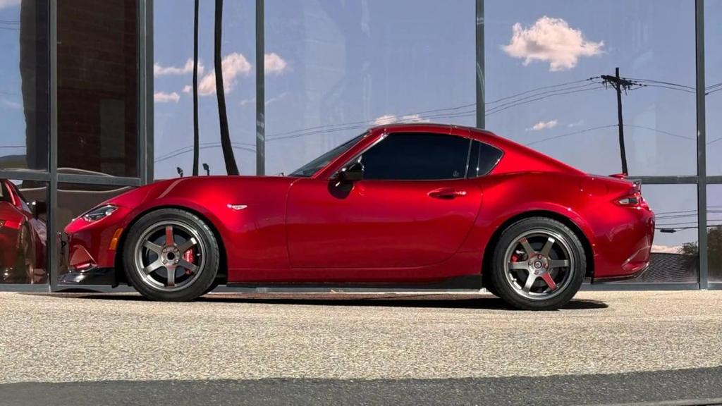 used 2021 Mazda MX-5 Miata RF car, priced at $26,990