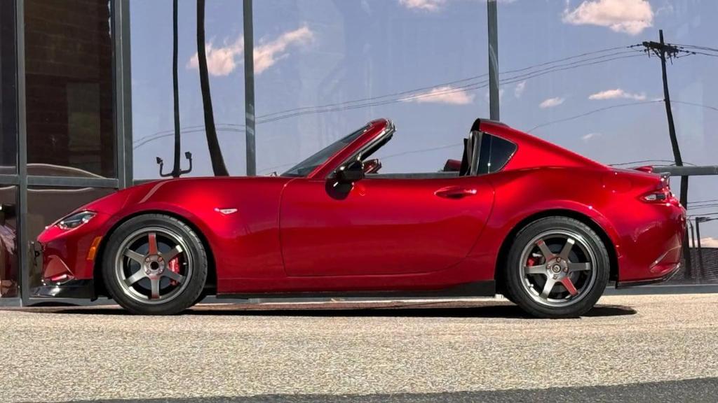 used 2021 Mazda MX-5 Miata RF car, priced at $26,990