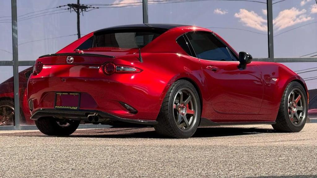 used 2021 Mazda MX-5 Miata RF car, priced at $26,990