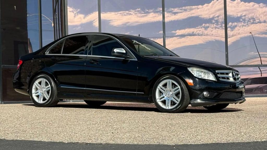 used 2009 Mercedes-Benz C-Class car, priced at $7,990